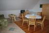 Obytná část kuchyně apartmánu Naděje